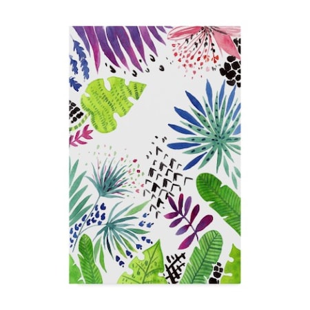 Irina Trzaskos Studio 'Tropical Foliage 1' Canvas Art,22x32